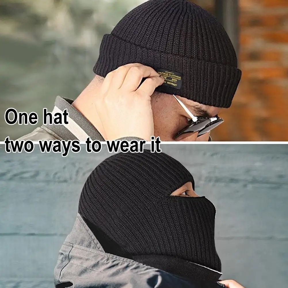 Cagoule intégrale 2 en 1